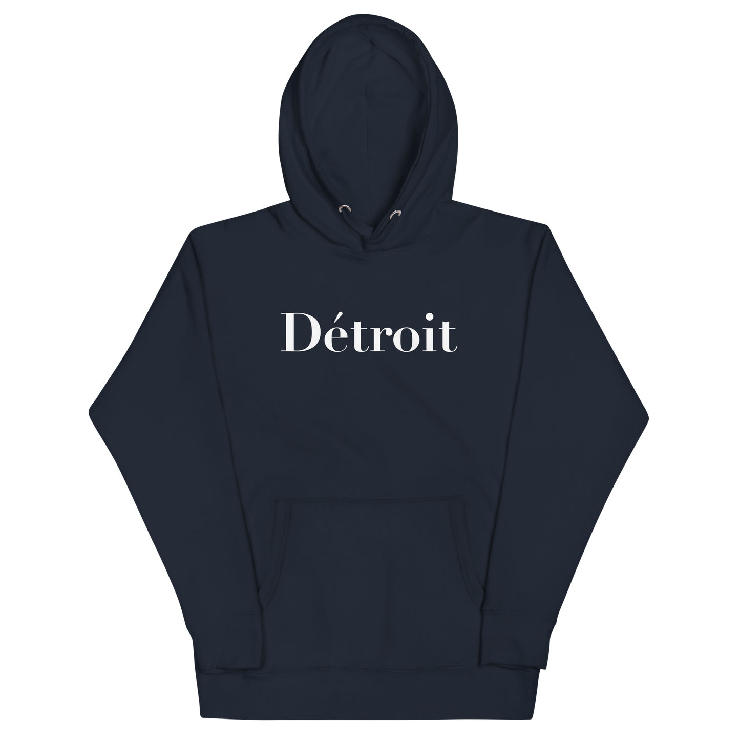 'Détroit' Unisex Premium Hoodie (Didot Font)