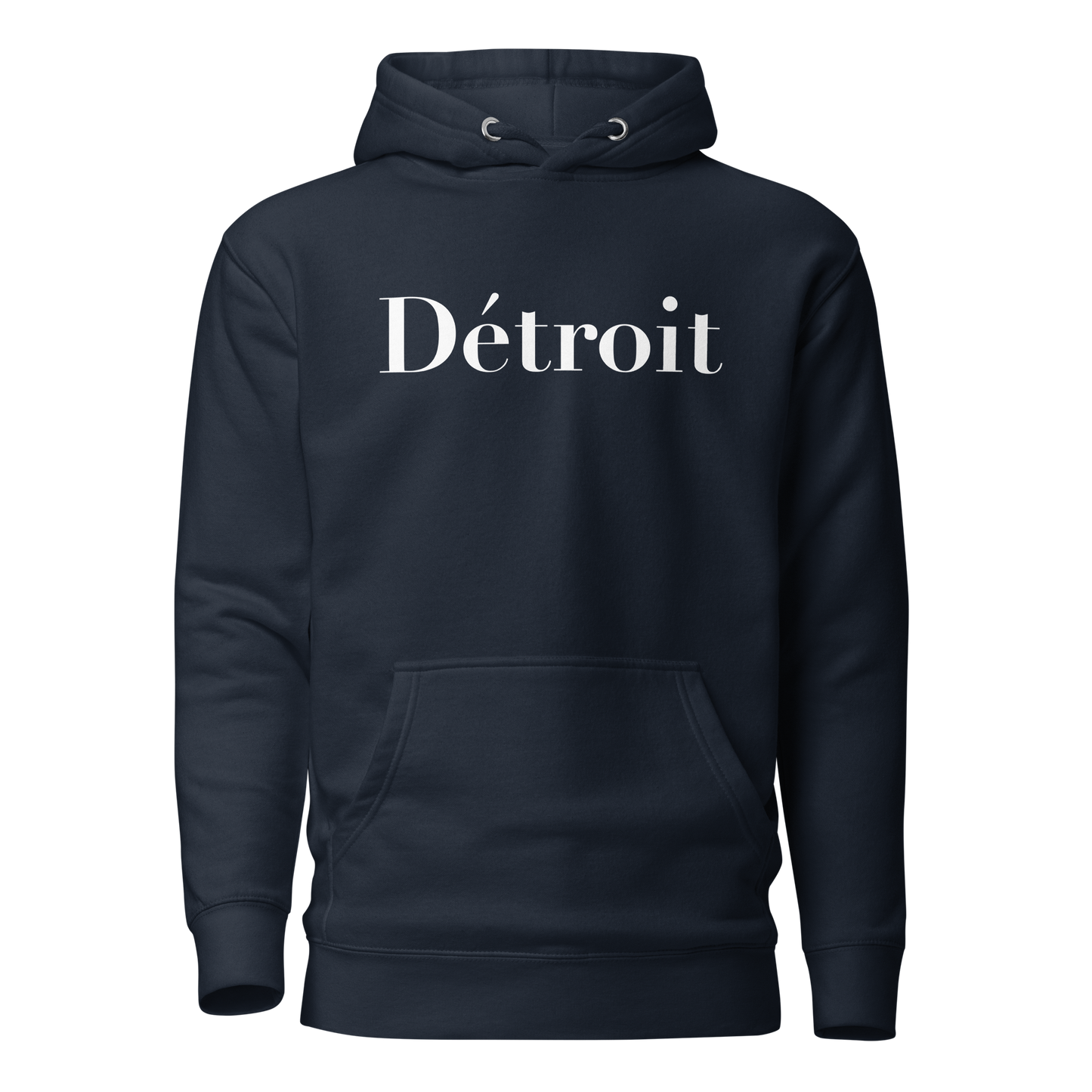 'Détroit' Unisex Premium Hoodie (Didot Font)