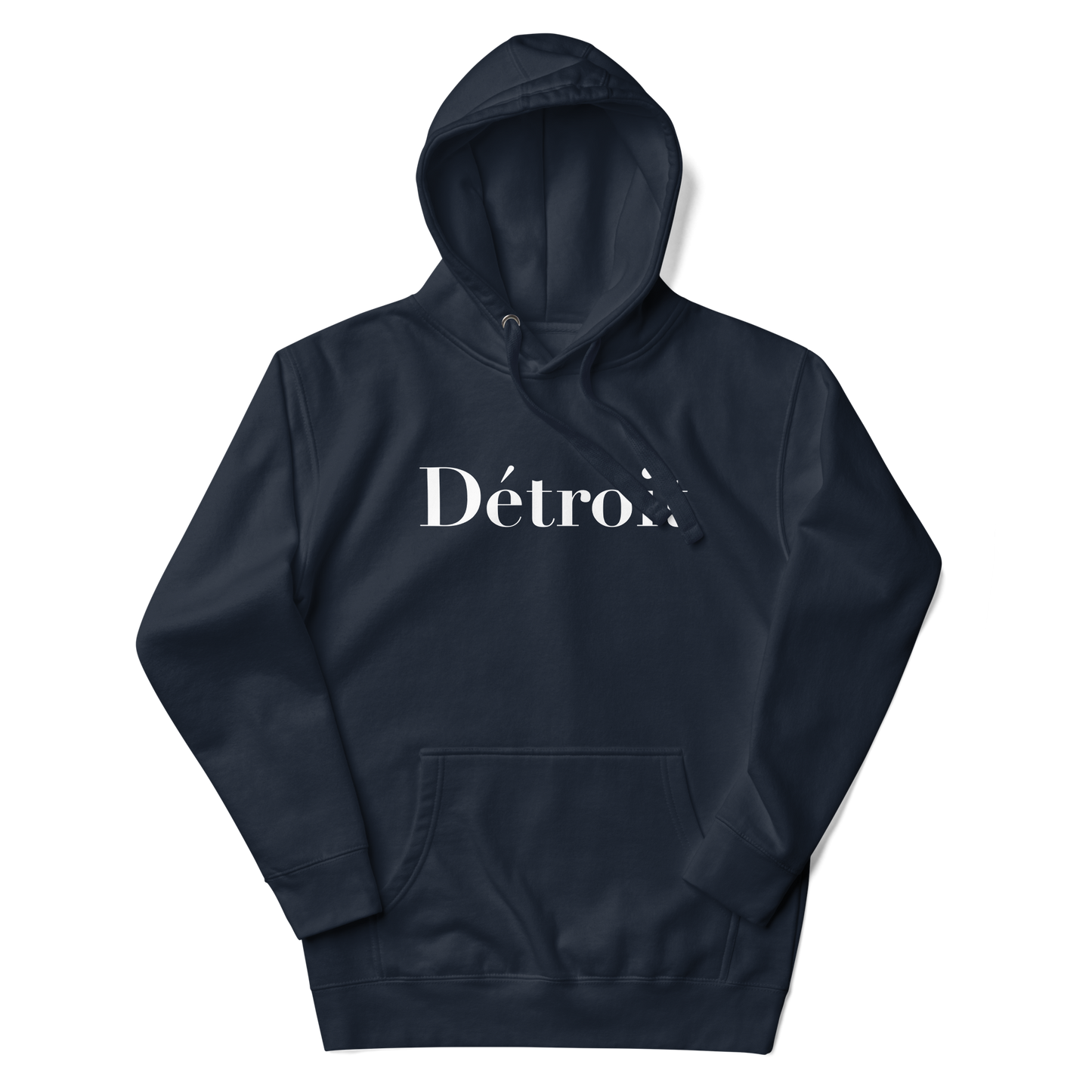 'Détroit' Unisex Premium Hoodie (Didot Font)