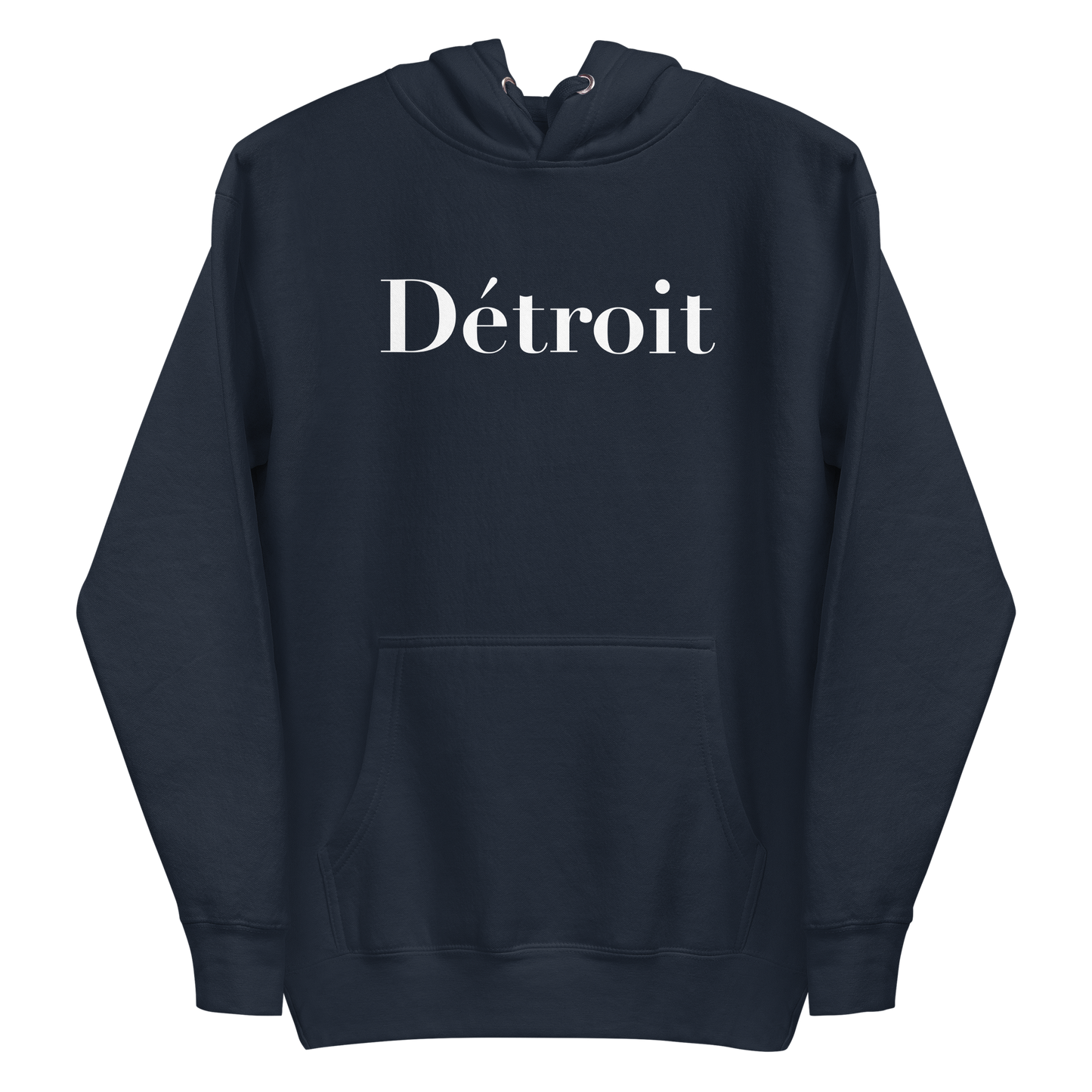 'Détroit' Unisex Premium Hoodie (Didot Font)