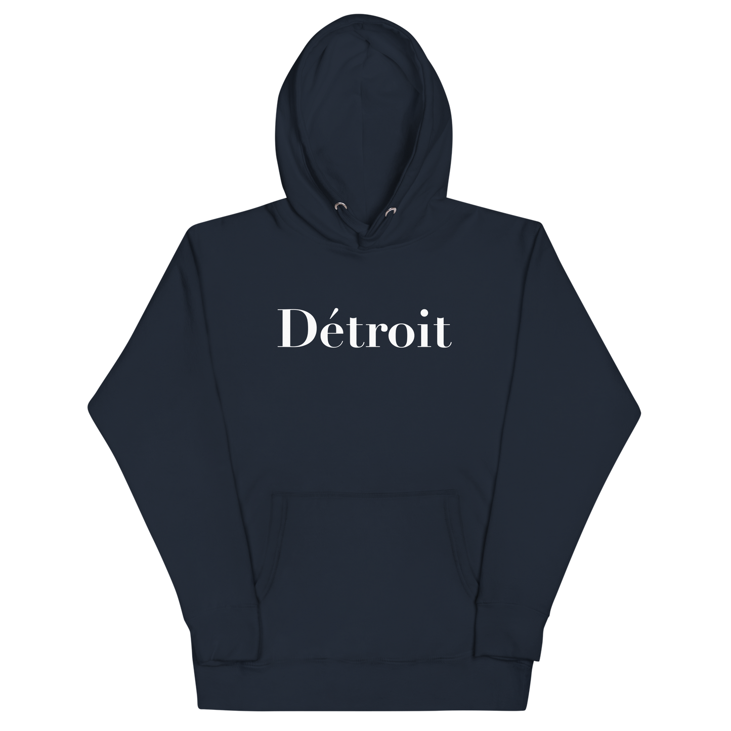 'Détroit' Unisex Premium Hoodie (Didot Font)