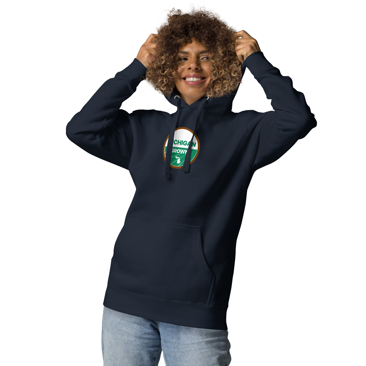 'Michigan Grown' Unisex Premium Hoodie