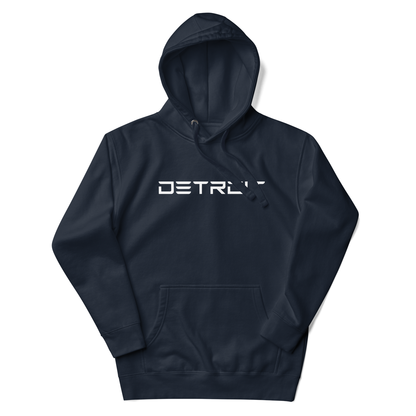 'Detroit' Unisex Premium Hoodie (Electric Font)