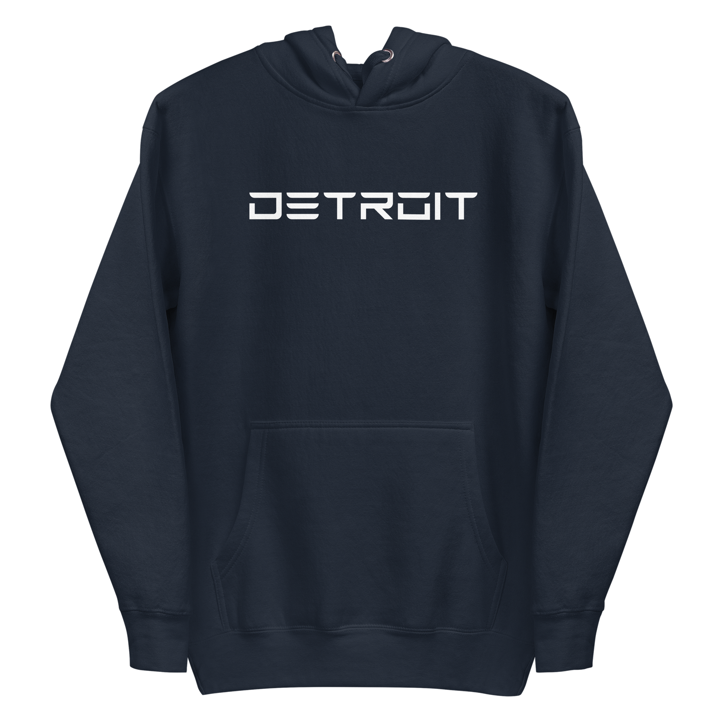 'Detroit' Unisex Premium Hoodie (Electric Font)