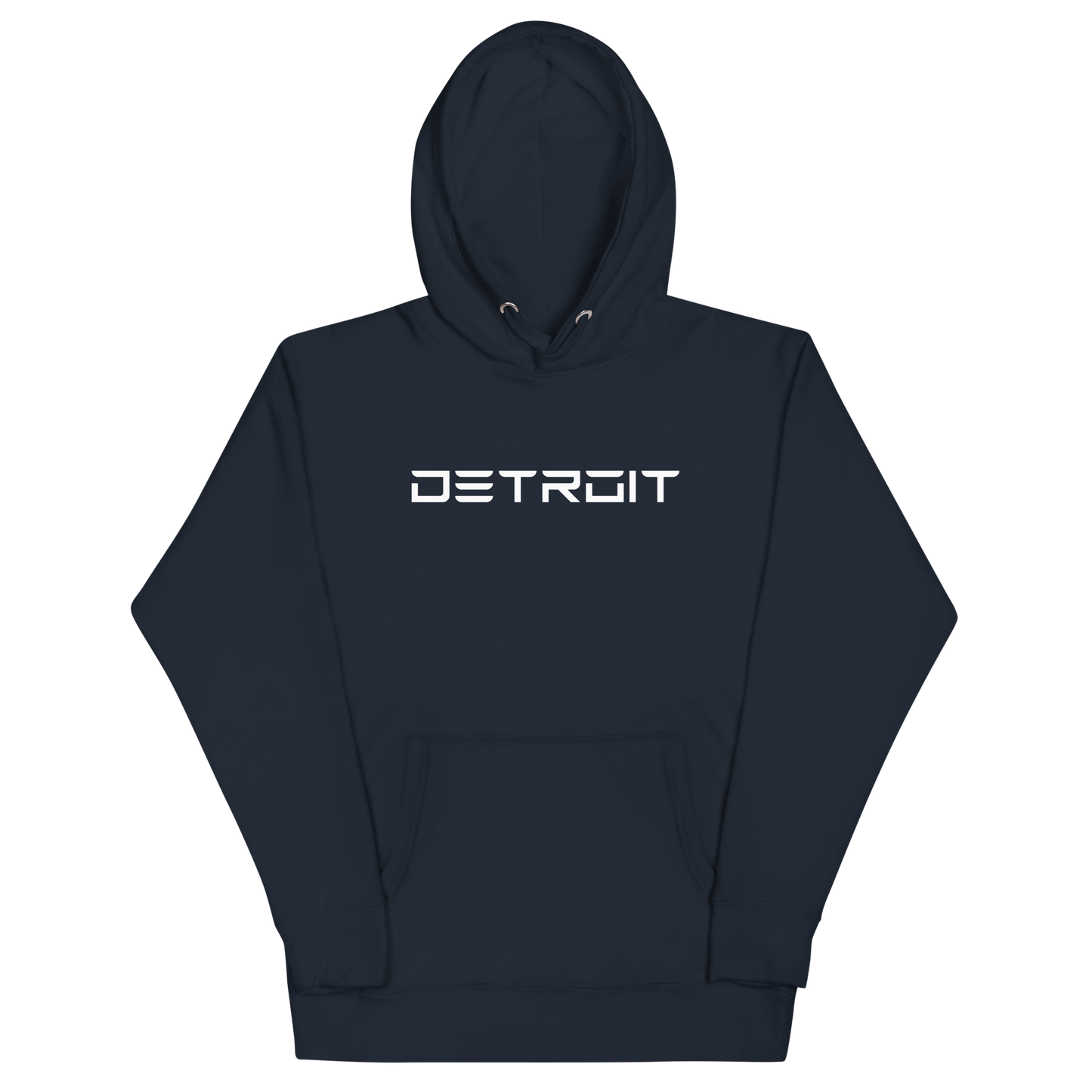 'Detroit' Unisex Premium Hoodie (Electric Font)