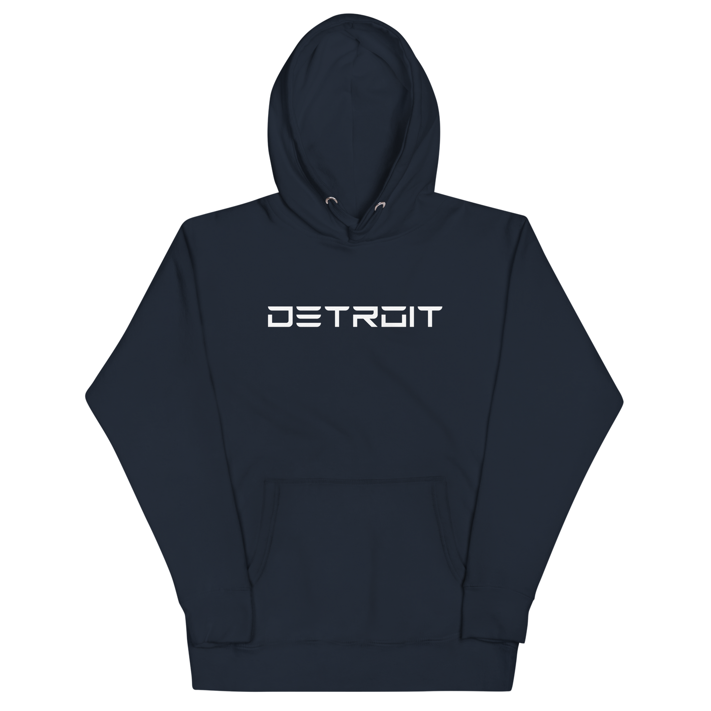 'Detroit' Unisex Premium Hoodie (Electric Font)