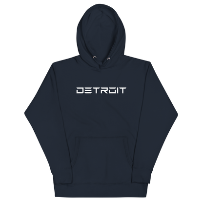 'Detroit' Unisex Premium Hoodie (Electric Font)