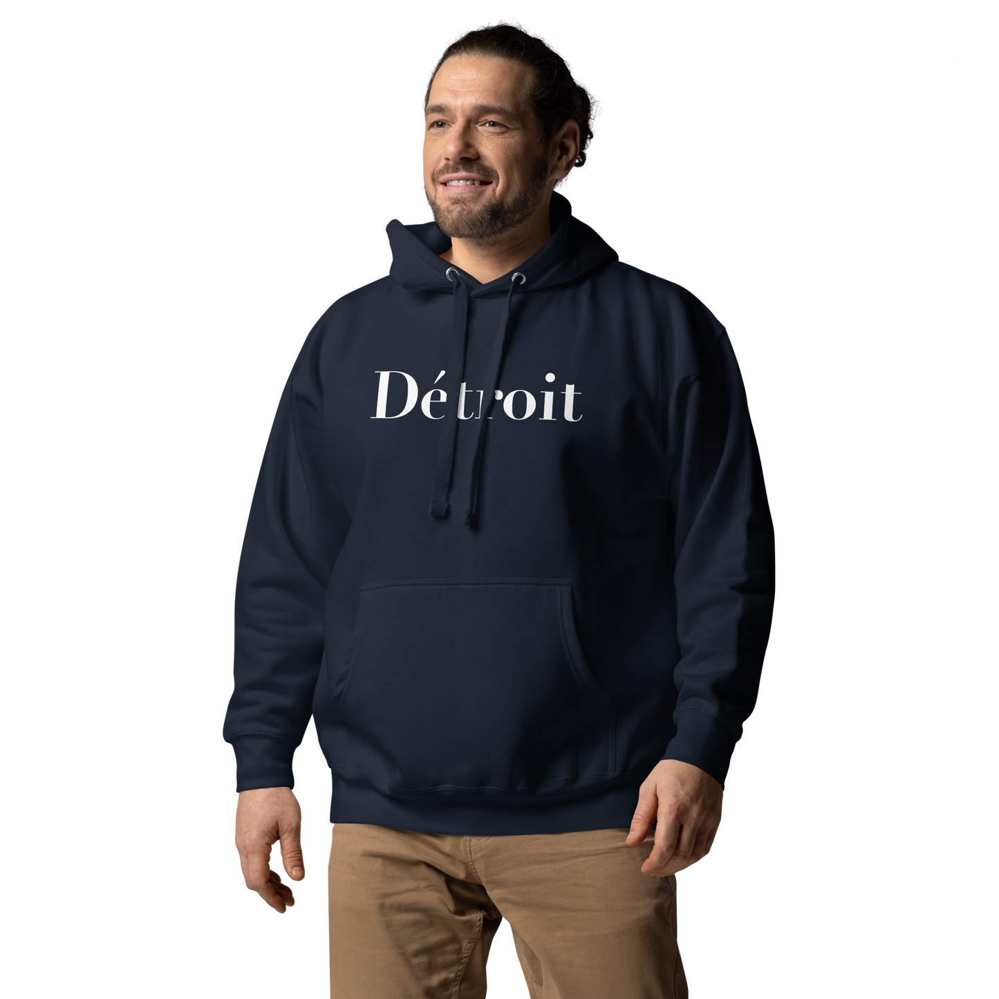 'Détroit' Unisex Premium Hoodie (Didot Font)