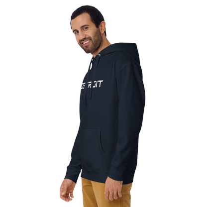 'Detroit' Unisex Premium Hoodie (Electric Font)