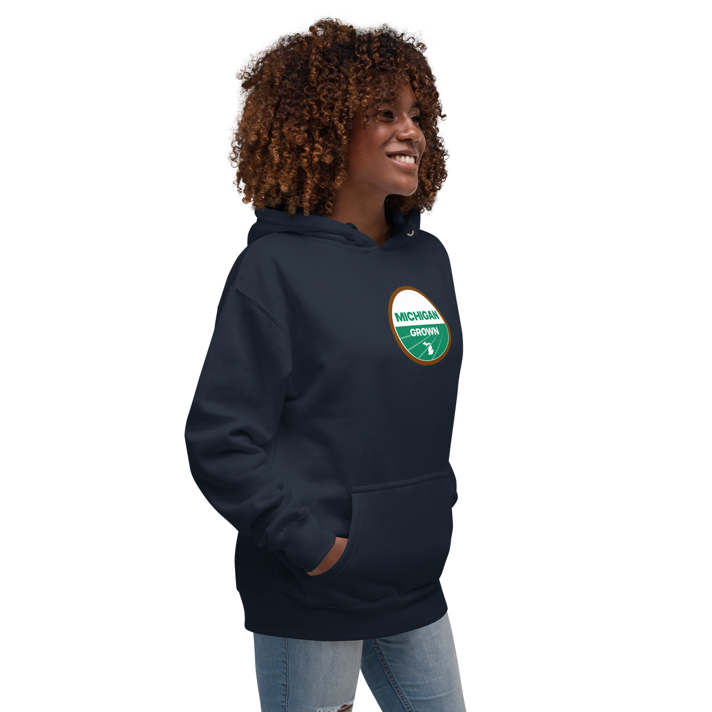 'Michigan Grown' Unisex Premium Hoodie