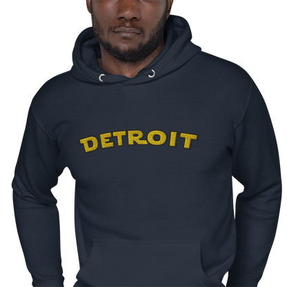 'Detroit' Unisex Premium Hoodie (Epic Sci-Fi Parody) | Embroidered