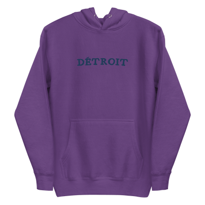 'Détroit' Hoodie | Unisex Premium - Circumspice Michigan