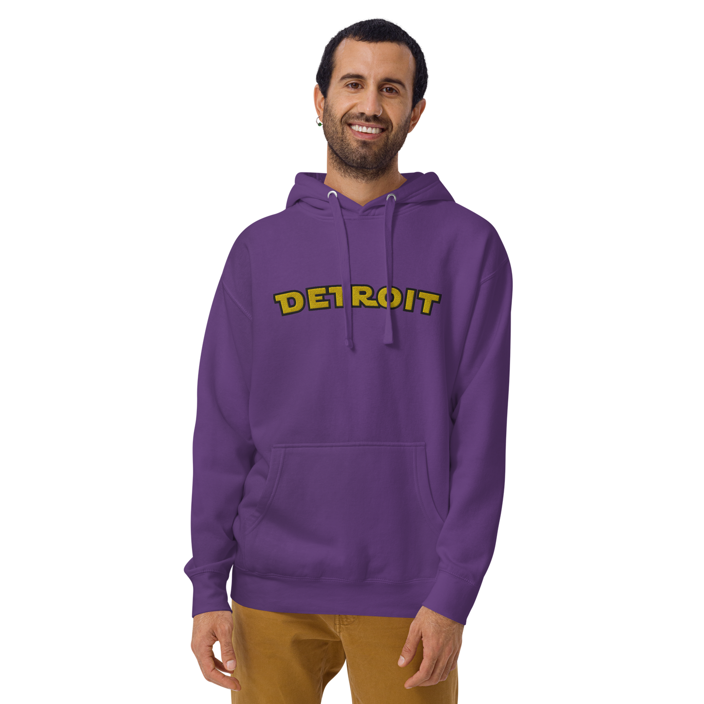 'Detroit' Unisex Premium Hoodie (Epic Sci-Fi Parody) | Embroidered