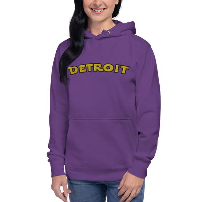 'Detroit' Unisex Premium Hoodie (Epic Sci-Fi Parody) | Embroidered