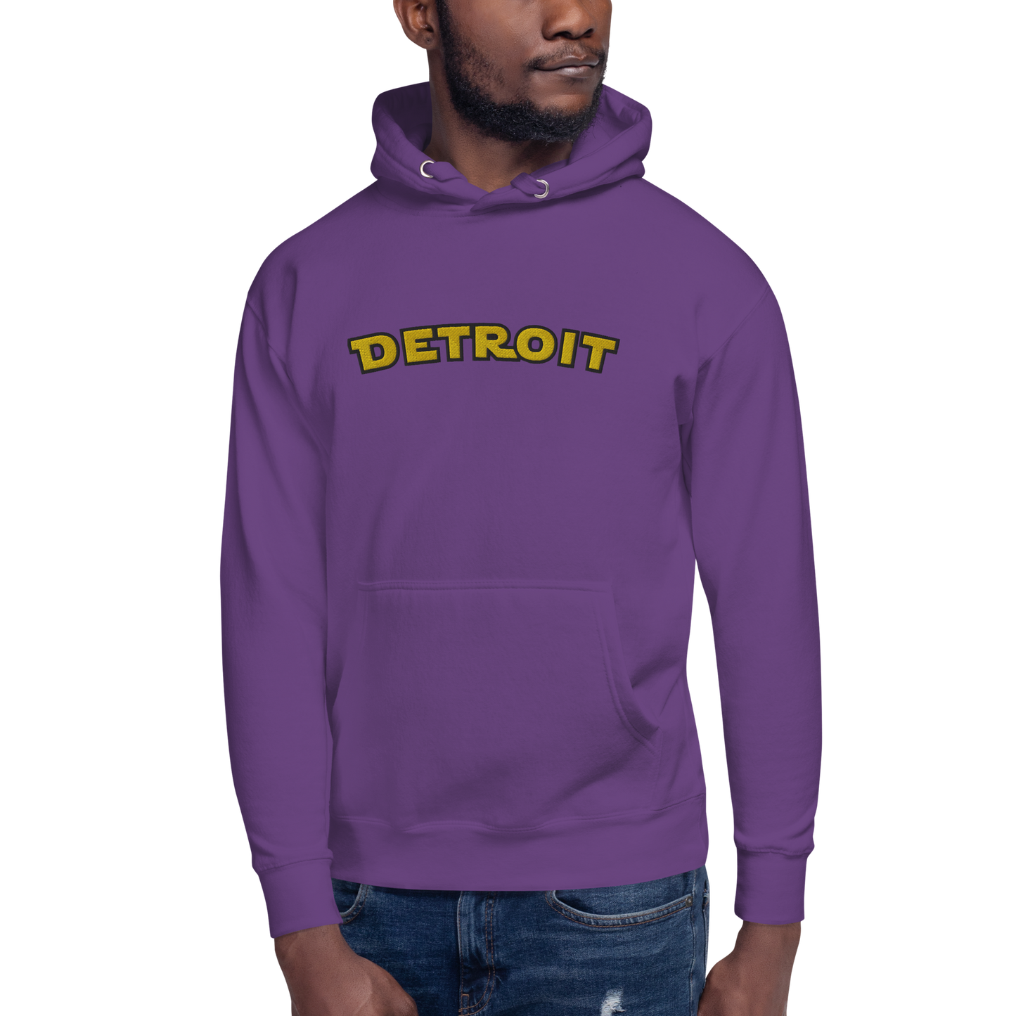 'Detroit' Unisex Premium Hoodie (Epic Sci-Fi Parody) | Embroidered