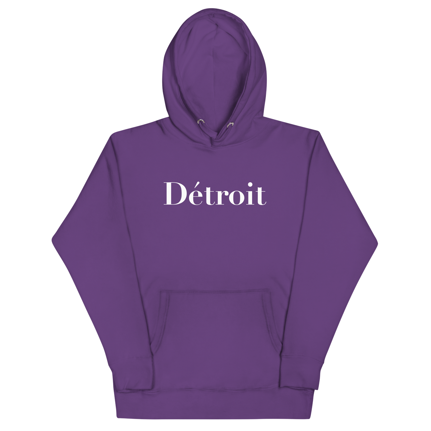 'Détroit' Unisex Premium Hoodie (Didot Font)