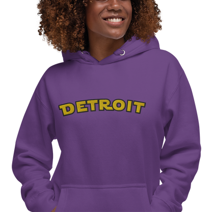 'Detroit' Unisex Premium Hoodie (Epic Sci-Fi Parody) | Embroidered