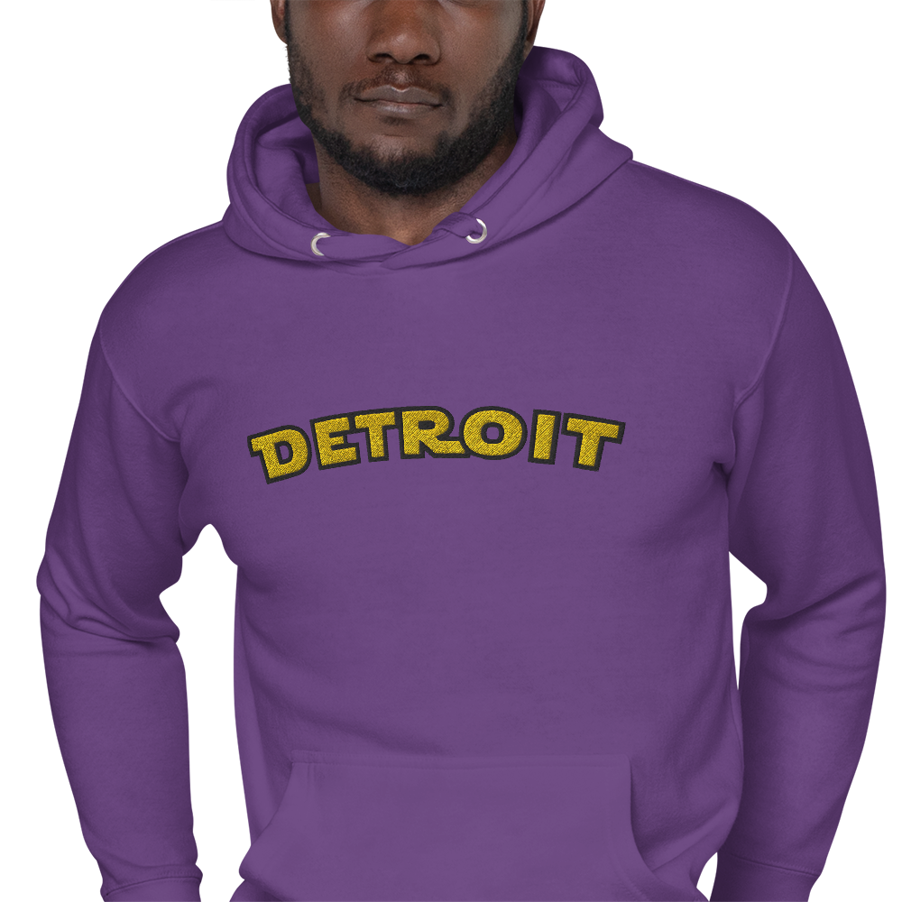 'Detroit' Unisex Premium Hoodie (Epic Sci-Fi Parody) | Embroidered