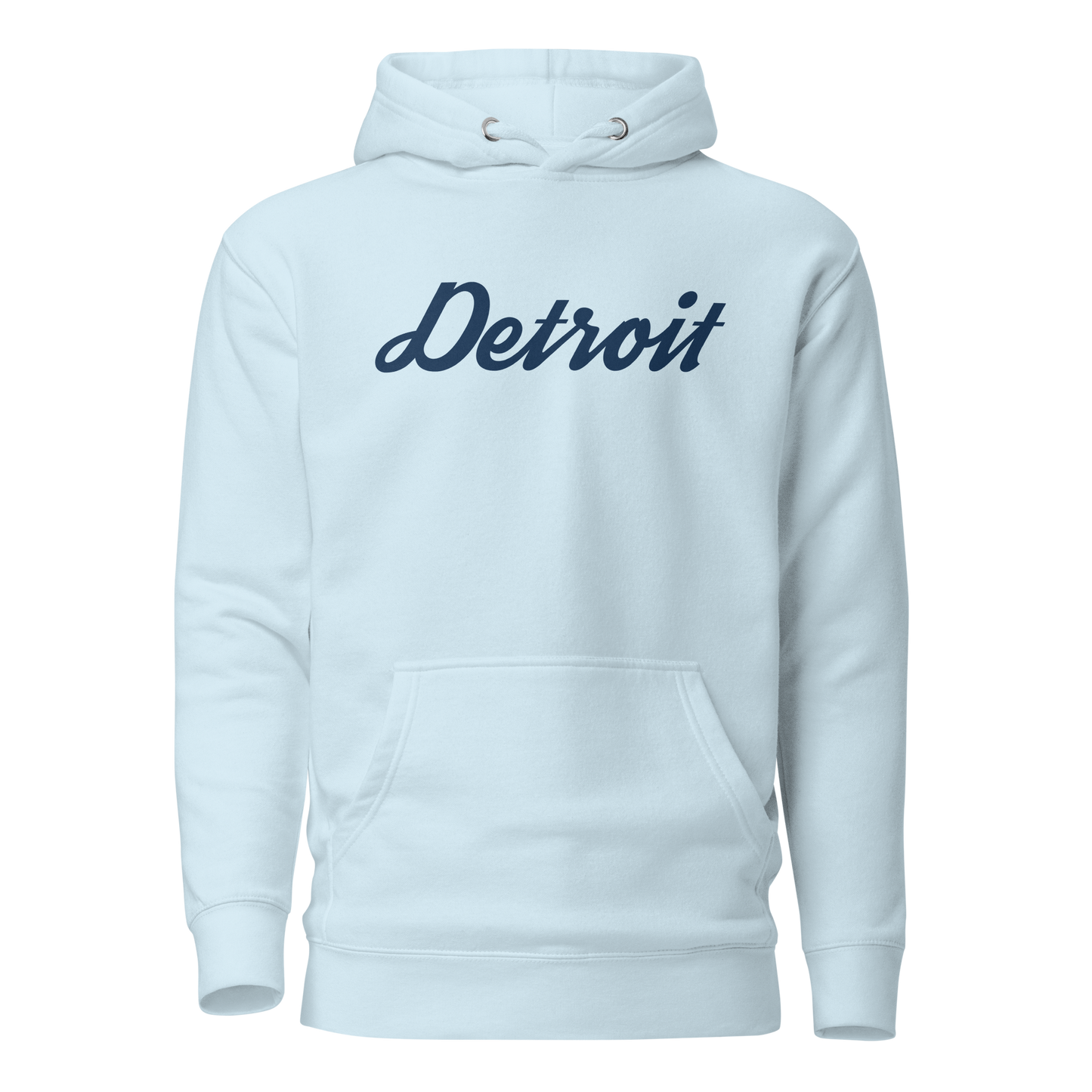 'Detroit' Unisex Premium Hoodie (Script Font)