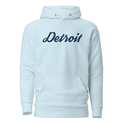 'Detroit' Unisex Premium Hoodie (Script Font)