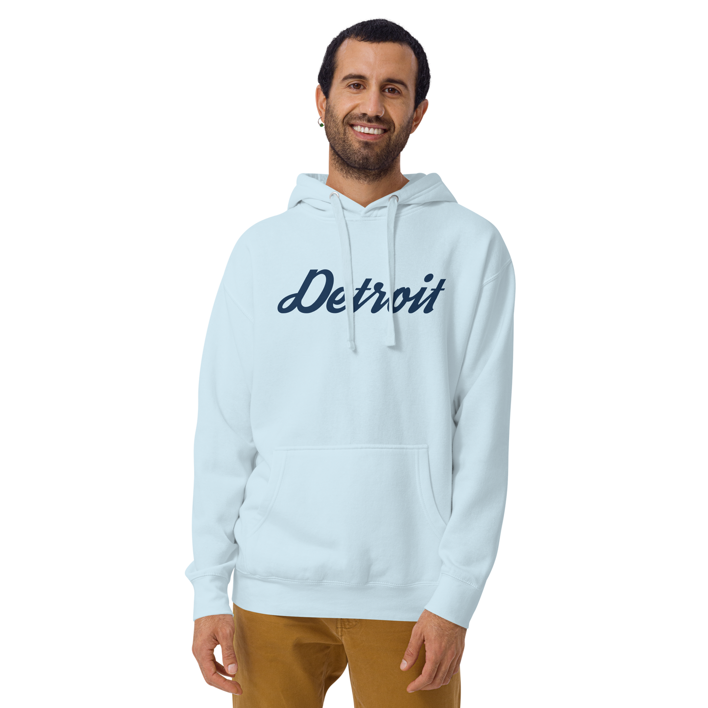 'Detroit' Unisex Premium Hoodie (Script Font)