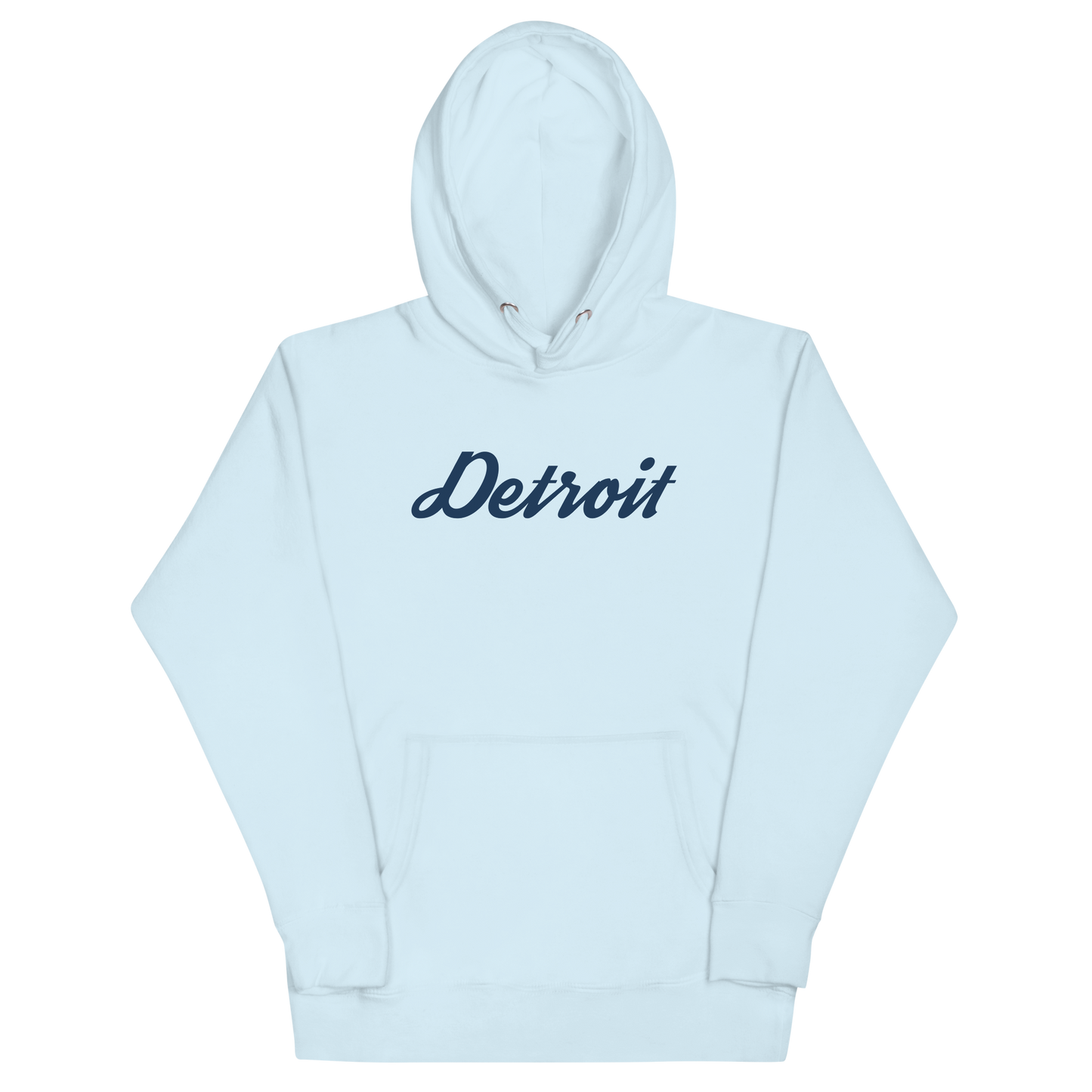 'Detroit' Unisex Premium Hoodie (Script Font)