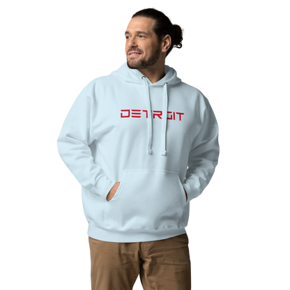 'Detroit' Unisex Premium Hoodie (Electric Font)