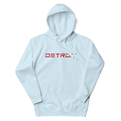 'Detroit' Unisex Premium Hoodie (Electric Font)