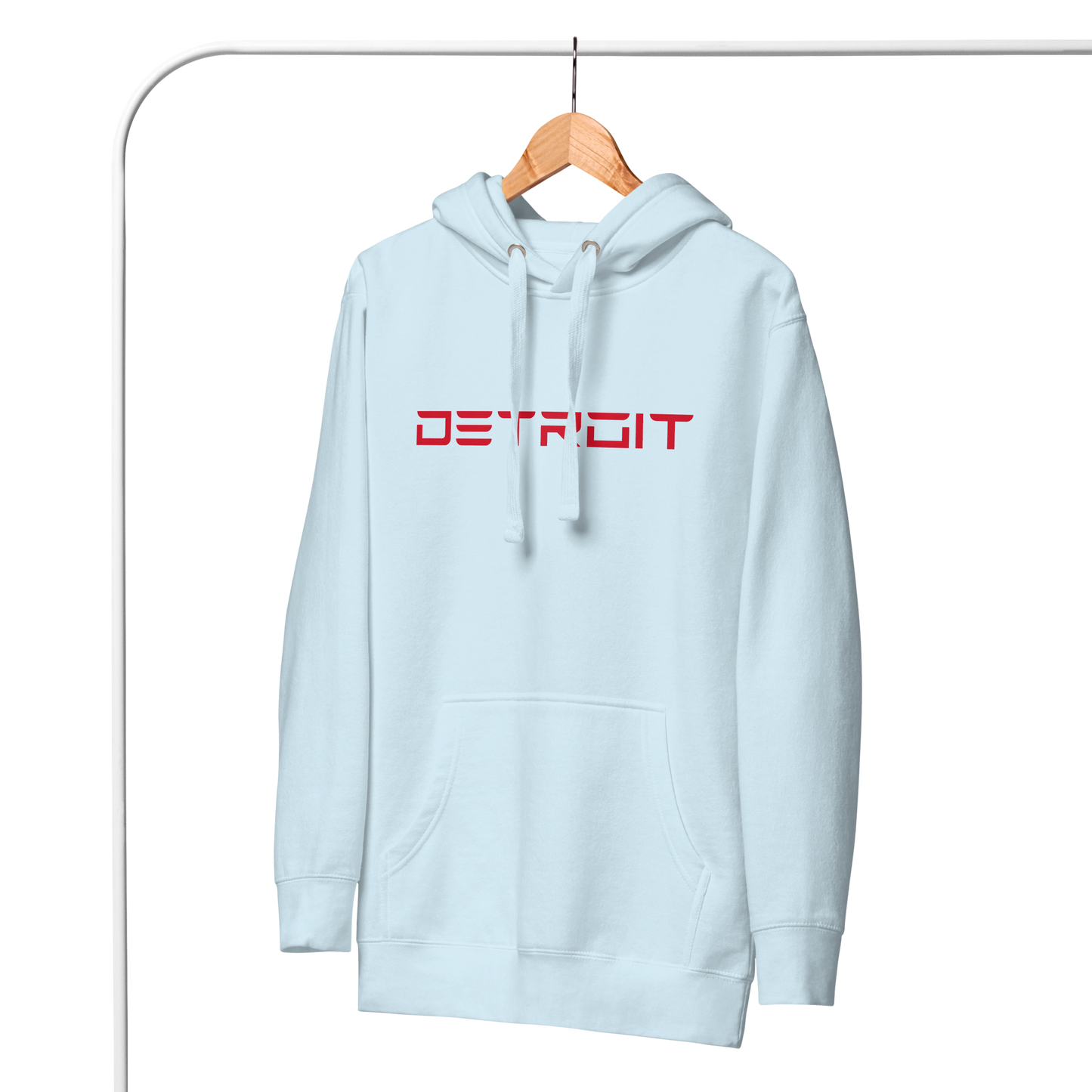 'Detroit' Unisex Premium Hoodie (Electric Font)