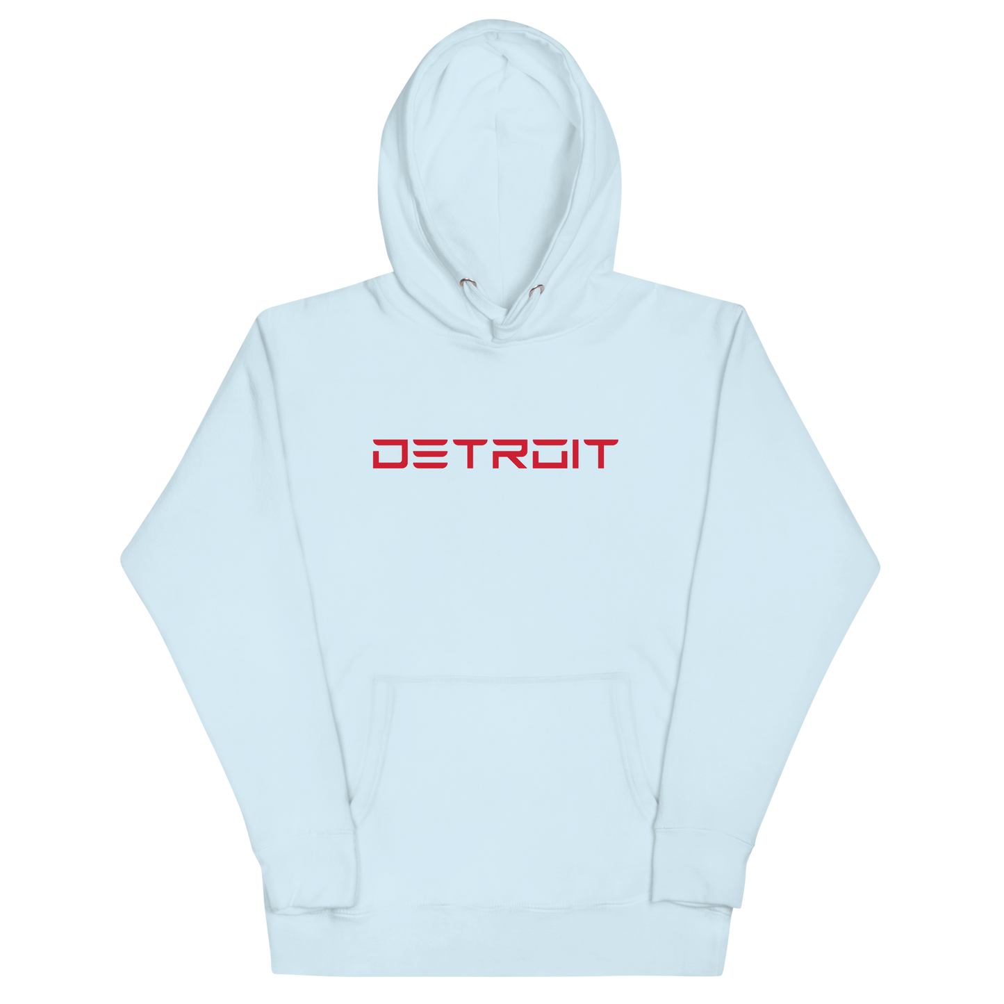 'Detroit' Unisex Premium Hoodie (Electric Font)