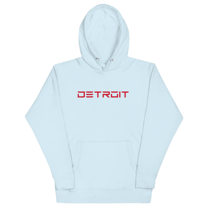 'Detroit' Unisex Premium Hoodie (Electric Font)