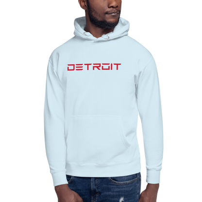 'Detroit' Unisex Premium Hoodie (Electric Font)