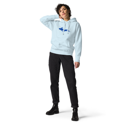 Michigan Upper Peninsula Hoodie (w/ UP Quebec Flag Outline) | Unisex Premium