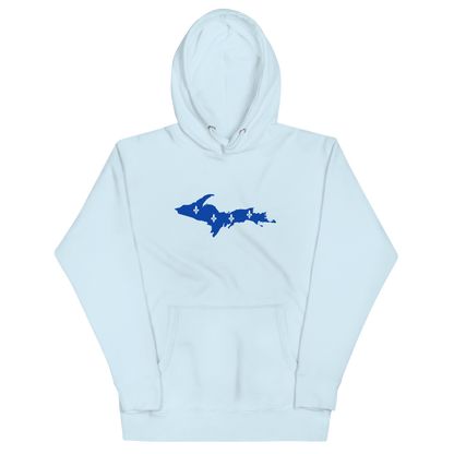 Michigan Upper Peninsula Hoodie (w/ UP Quebec Flag Outline) | Unisex Premium