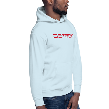 'Detroit' Unisex Premium Hoodie (Electric Font)