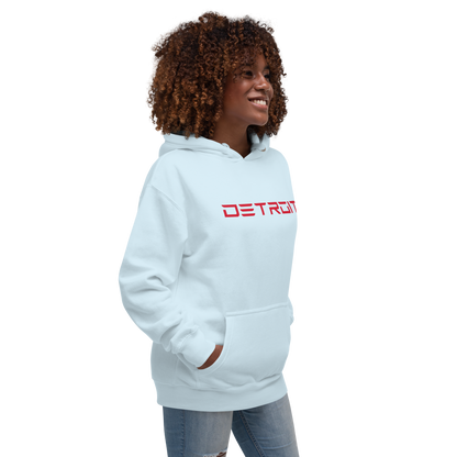 'Detroit' Unisex Premium Hoodie (Electric Font)