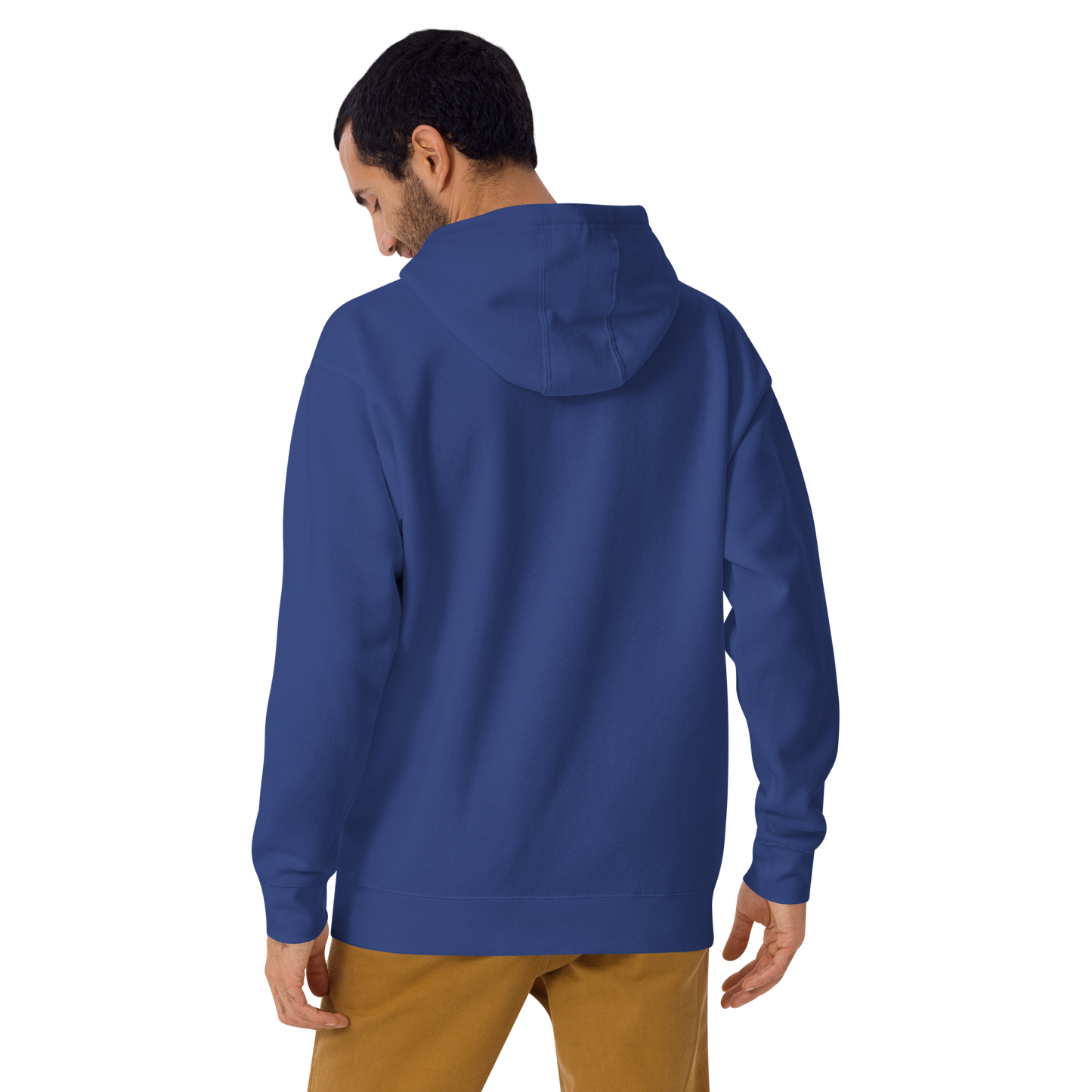 Michigan Upper Peninsula Hoodie (w/ Embroidered Azure UP Outline) | Unisex Premium