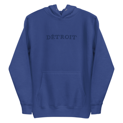 'Détroit' Hoodie | Unisex Premium - Circumspice Michigan