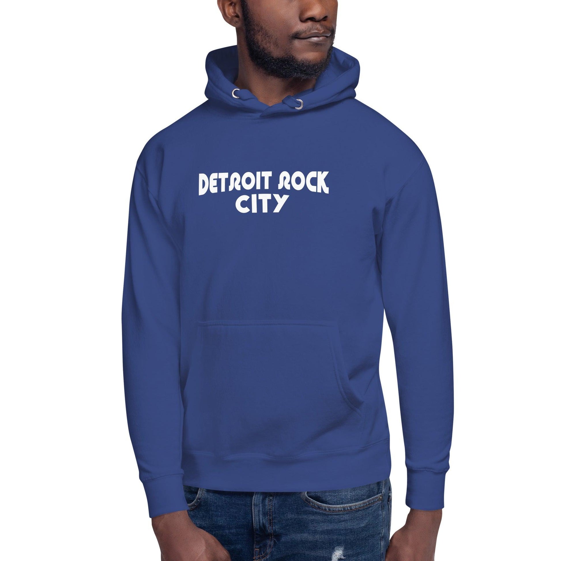 'Detroit Rock City' Hoodie | Unisex Premium - Circumspice Michigan