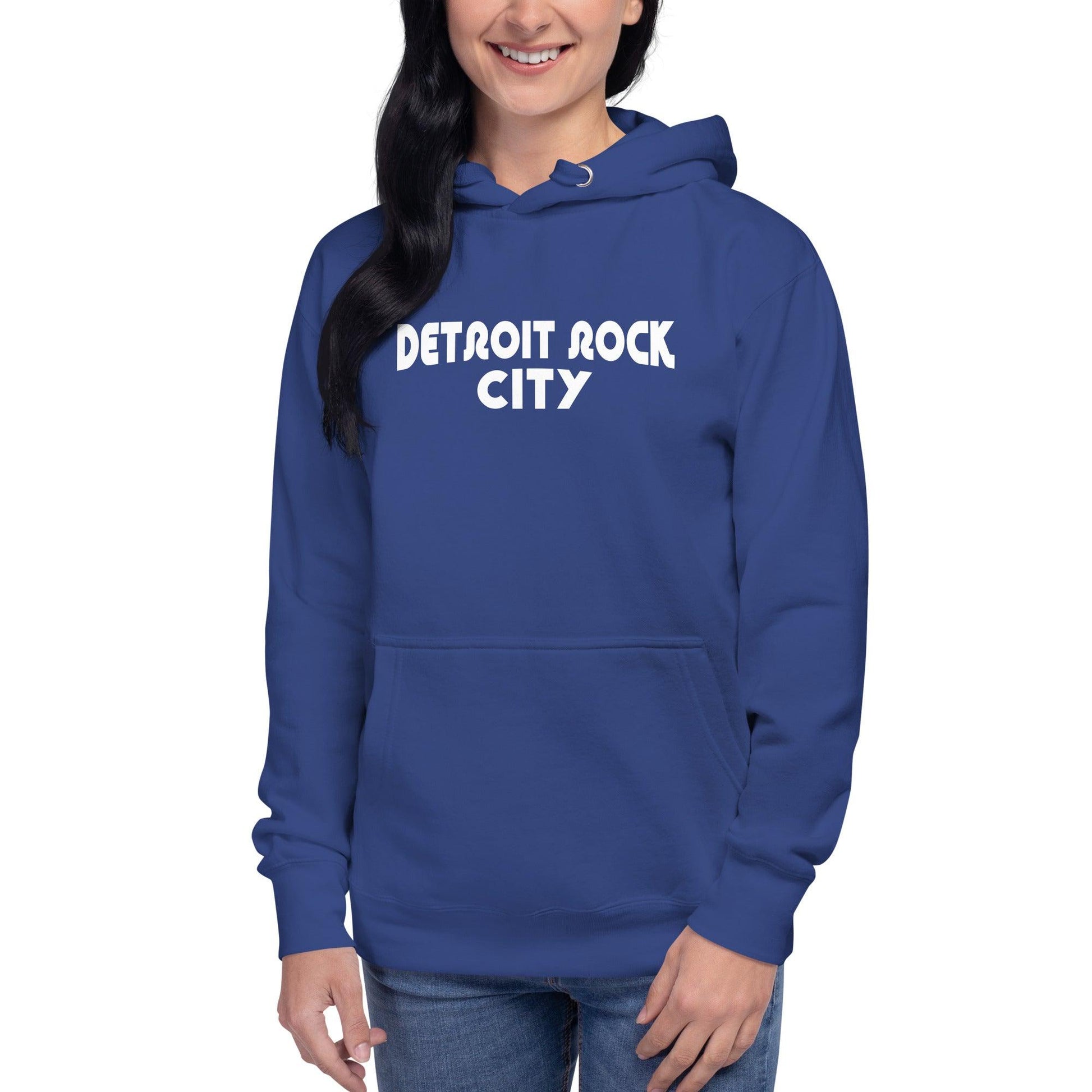 'Detroit Rock City' Hoodie | Unisex Premium - Circumspice Michigan