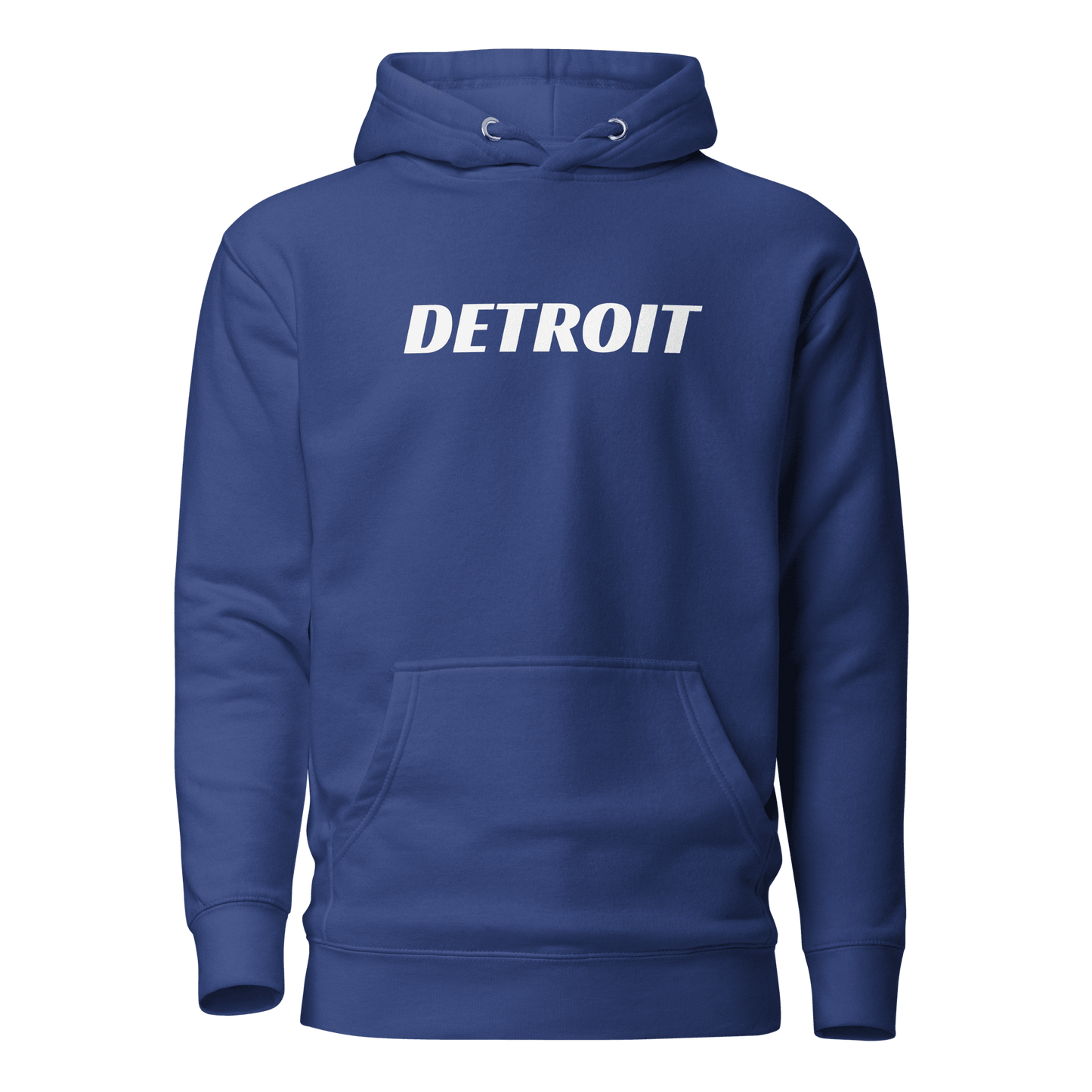 'Detroit' Hoodie (Racing Font) | Unisex Premium - Circumspice Michigan