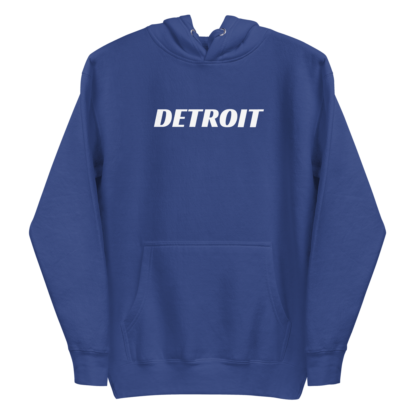 'Detroit' Hoodie (Racing Font) | Unisex Premium - Circumspice Michigan