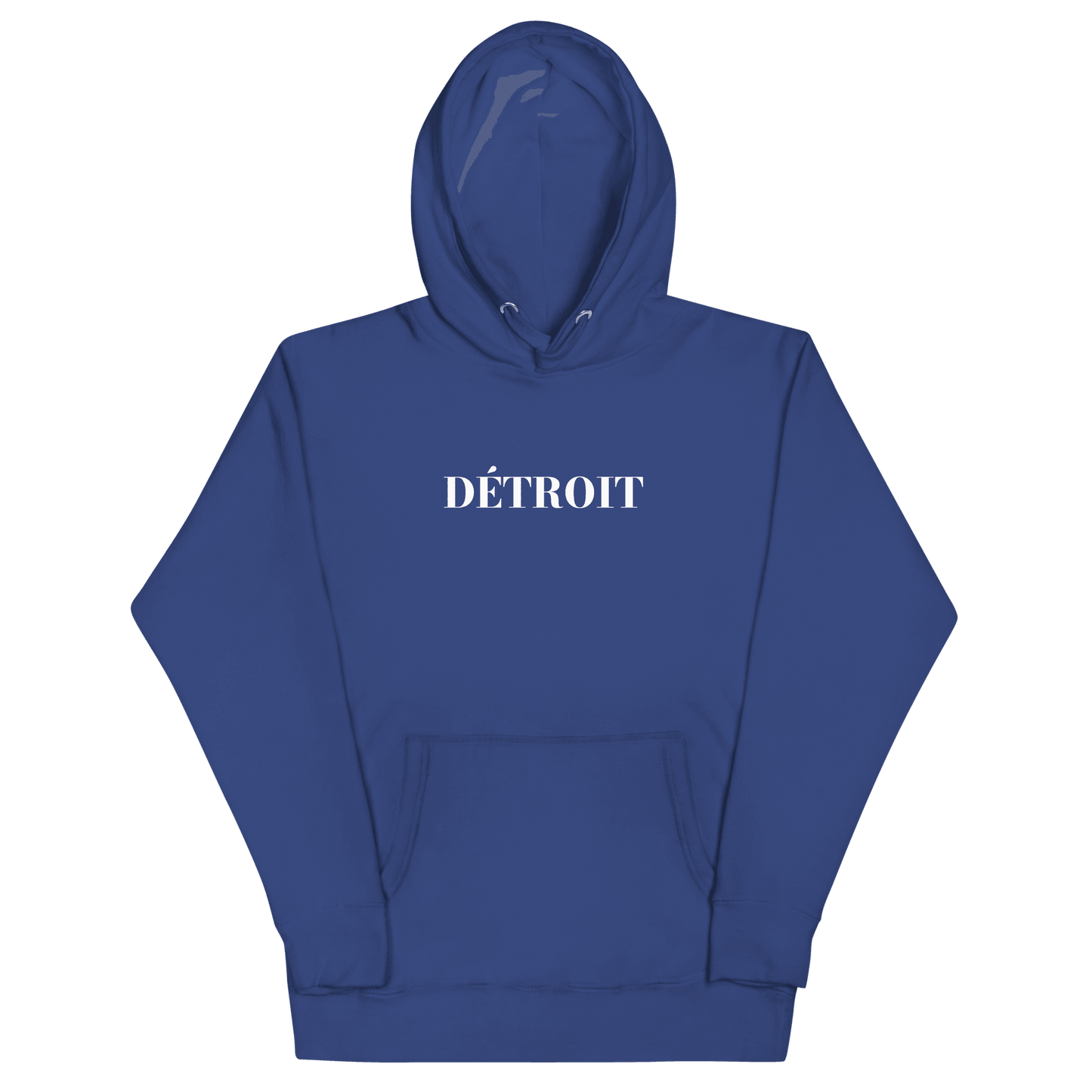 'Détroit' Hoodie (Didone Font) | Unisex Premium - Circumspice Michigan