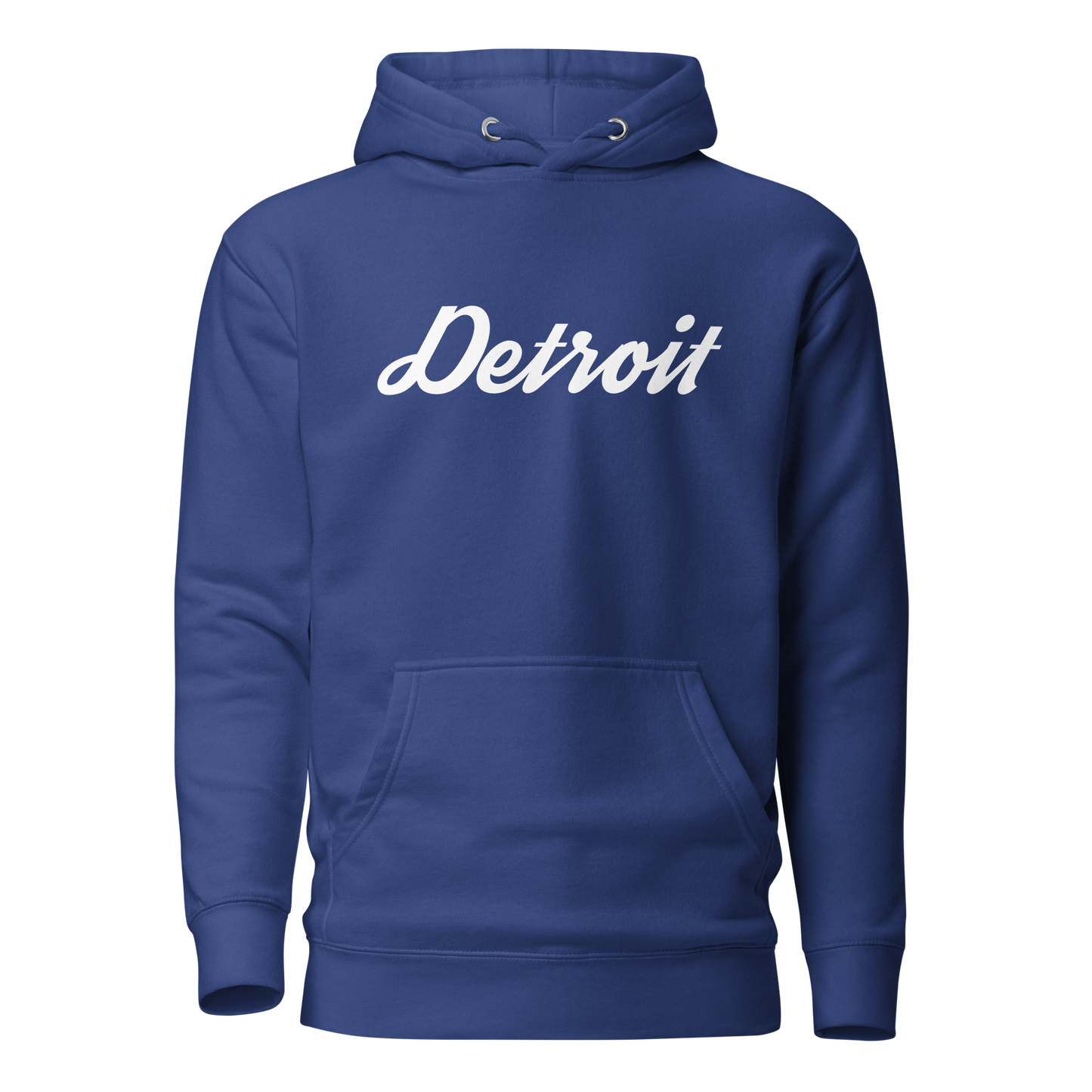 'Detroit' Unisex Premium Hoodie (Script Font)