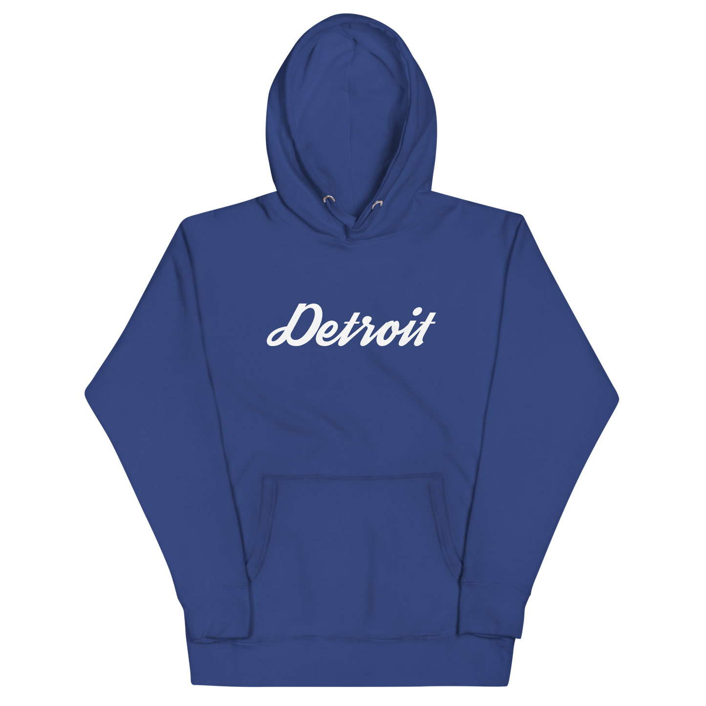 'Detroit' Unisex Premium Hoodie (Script Font)