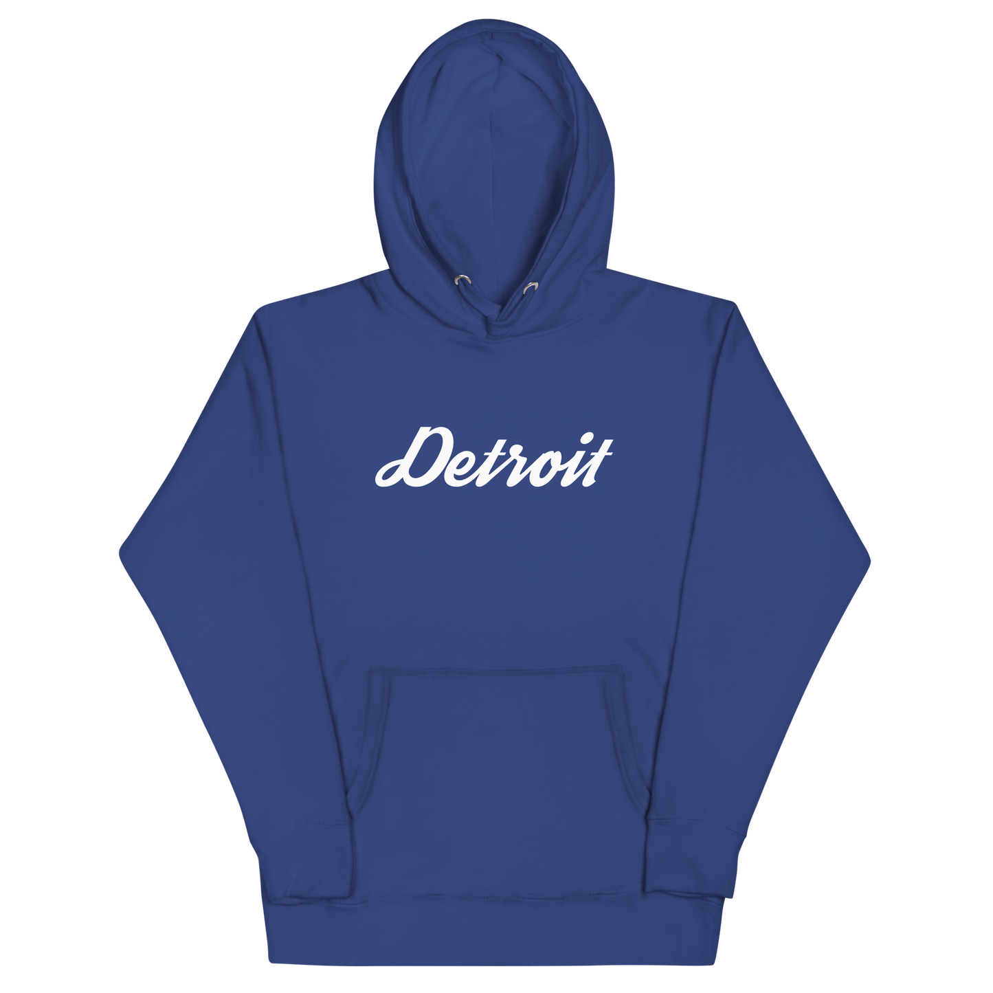 'Detroit' Unisex Premium Hoodie (Script Font)