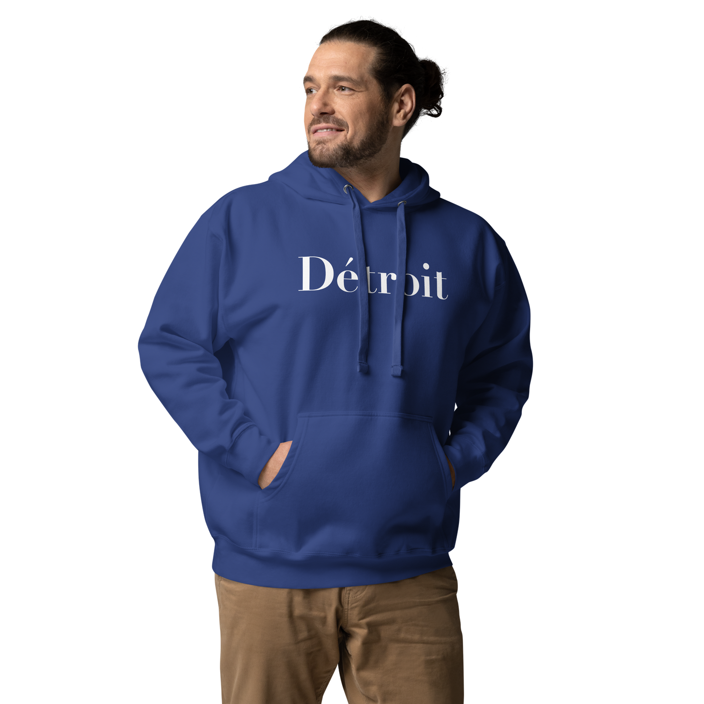 'Détroit' Unisex Premium Hoodie (Didot Font)