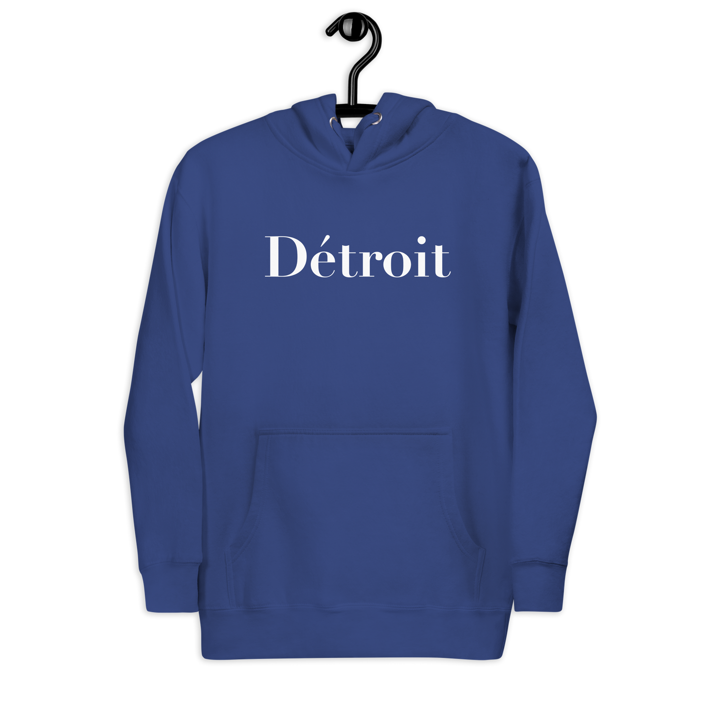 'Détroit' Unisex Premium Hoodie (Didot Font)