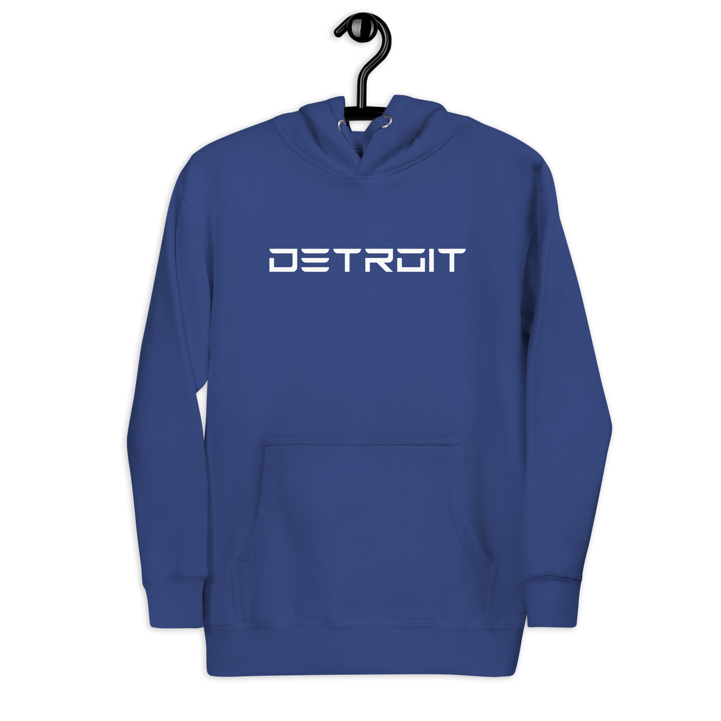 'Detroit' Unisex Premium Hoodie (Electric Font)