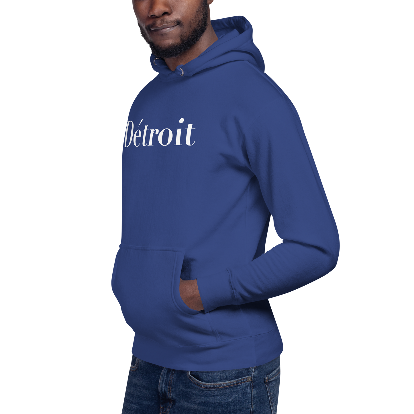 'Détroit' Unisex Premium Hoodie (Didot Font)